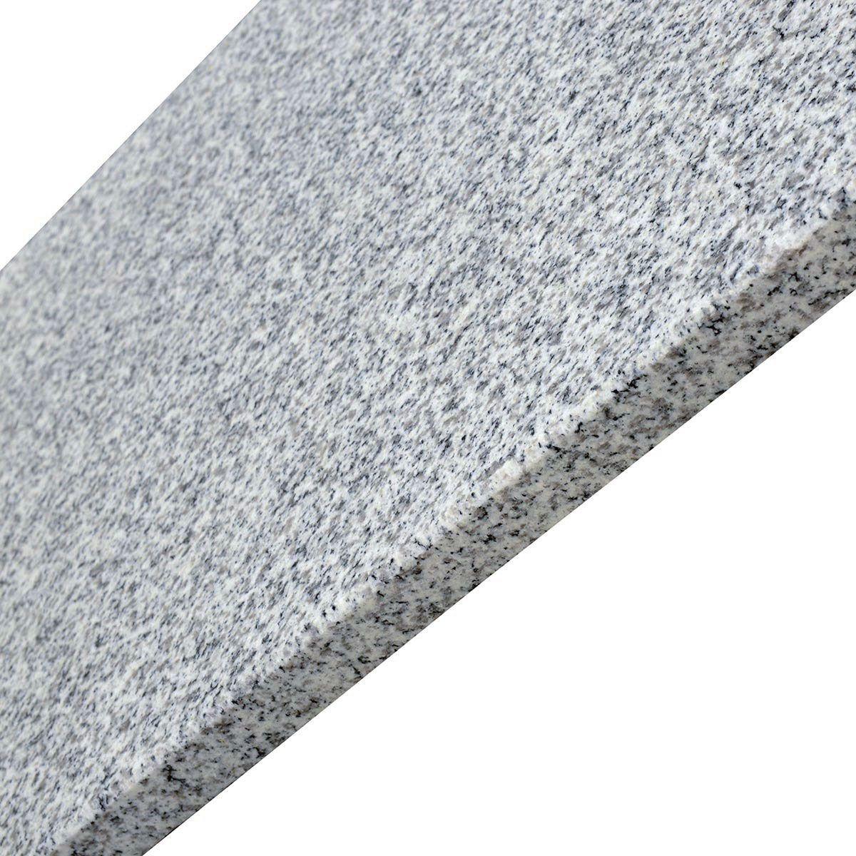 Stopień granitowy / New Bianco Cristal polerowany 150x33x2 cm - obrazek 2